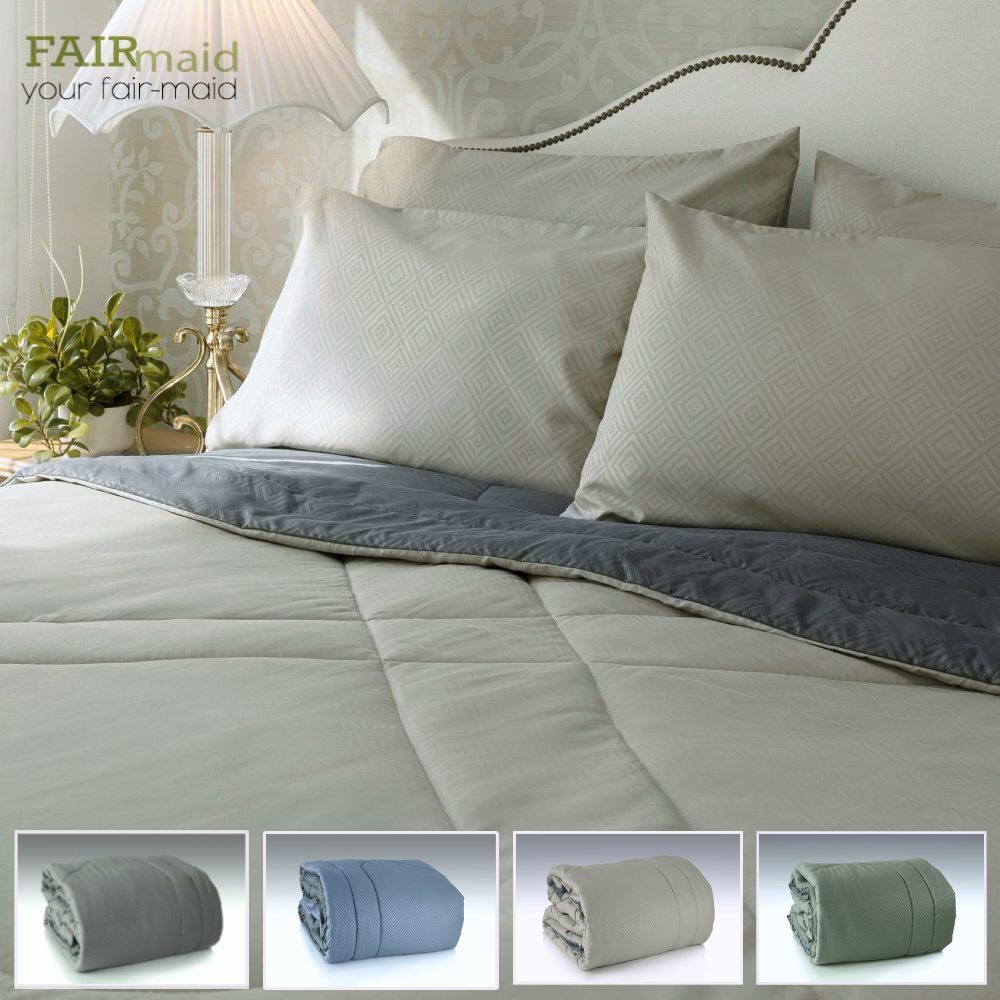 FAIRmaid รุ่น Diamond ผ้านวมเย็บติด ขนาด100”x90” (6 / 5 ฟุต),70”x90” (3.5 ฟุต),50”x80” (ห่มคนเดียว)