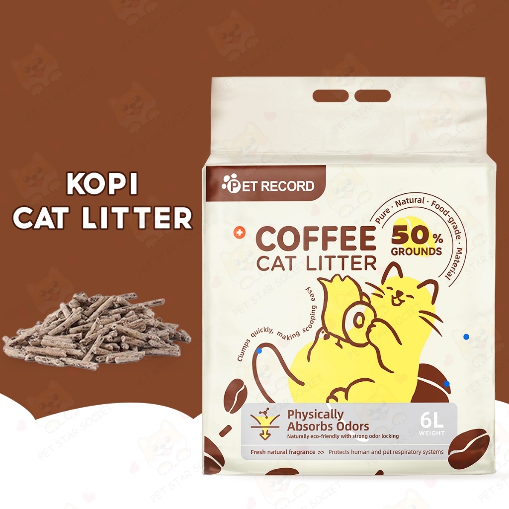 TUBI ทรายเต้าหู้ ออร์แกนิค ผลิตจากกากถั่วเหลืองธรรมชาติ ทรายแมว Cat Litter ทรายแมวเต้าหู้ (6 ลิตร)