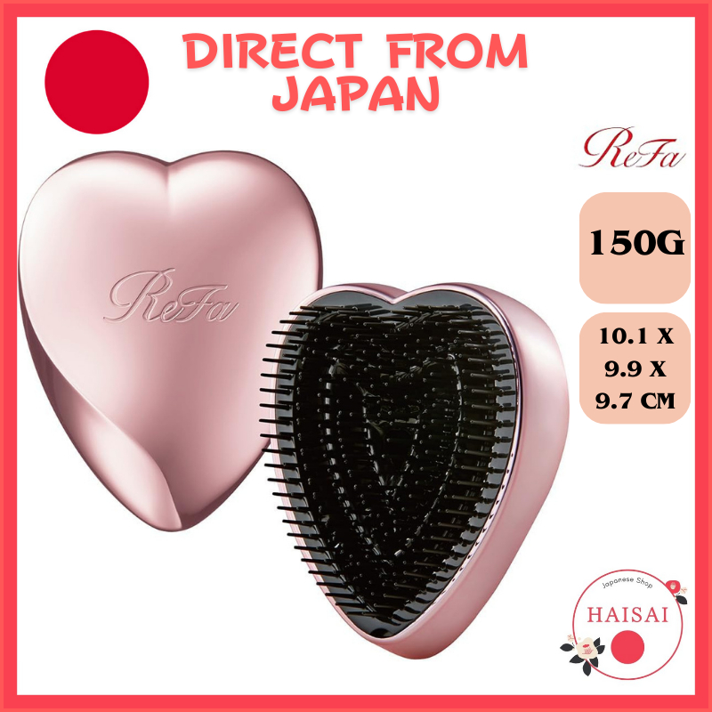 [ส่งตรงจากญี่ปุ่น] ReFa Heart BRUSH (Rose Gold) MTG Hairbrush Gift Present ReFa HEART BRUSH (Aurora 