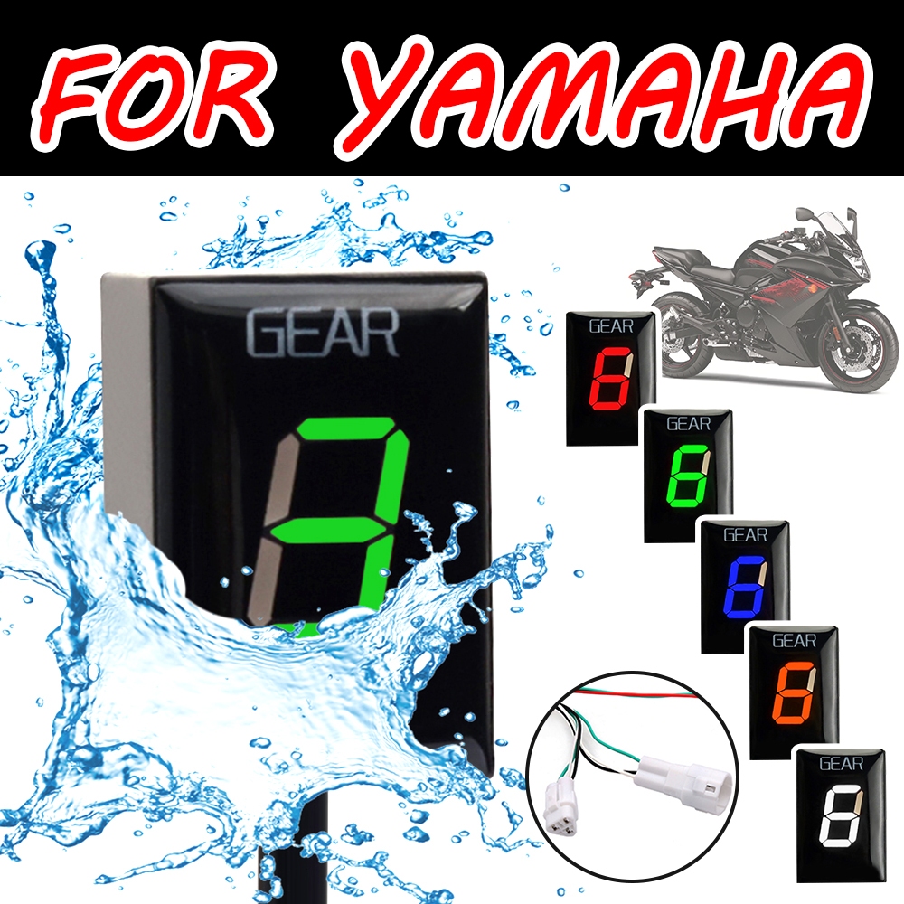 มาตรวัดความเร็วแสดงเกียร์สำหรับ YAMAHA FZ1 MT 01 MT 03 YZF-R1 R6 FZ16 FZ8 อุปกรณ์เสริมรถจักรยานยนต์