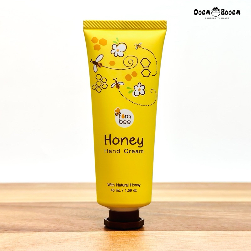 ครีมบำรุงมือ ครีมทามือ สูตรผสมน้ำผึ้ง 45ml. Fora Bee Honey Hand Cream แฮนด์ครีม