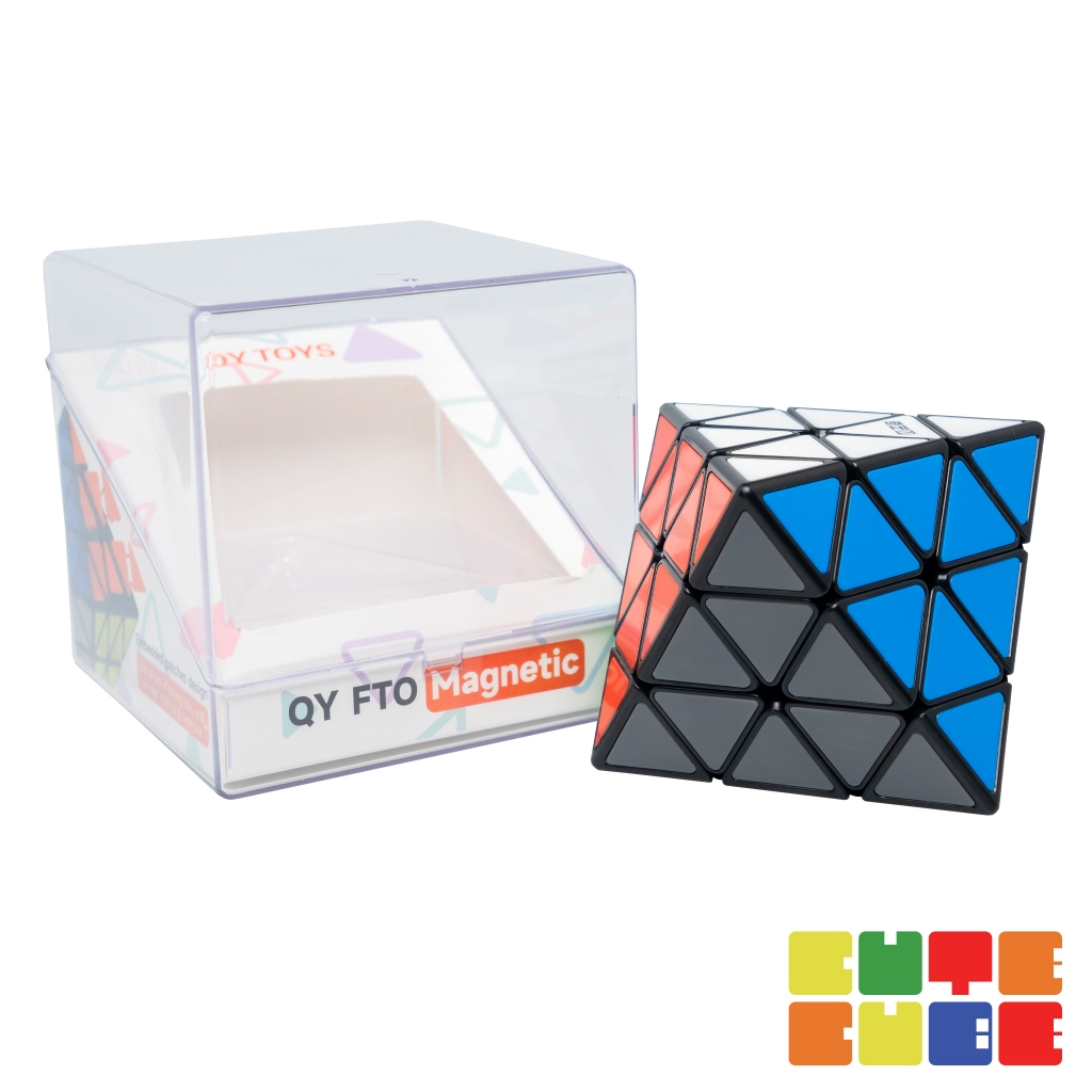 รูบิค FTO QiYi M (Face-Turning Octahedron) (Standard, Magnetic) (Tiled) | CuteCube