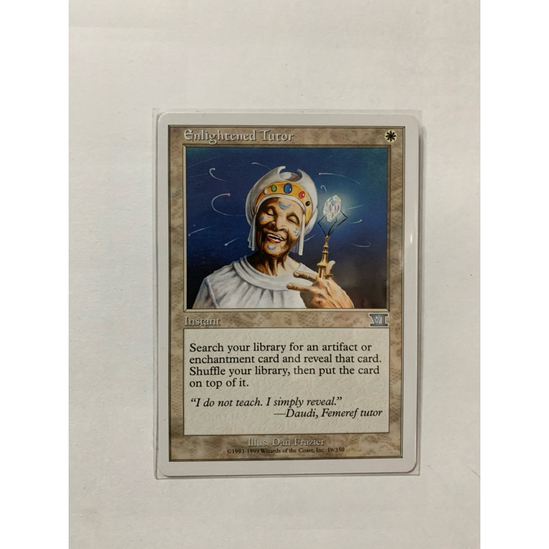 Enlightened Tutor, Commander EDH MTG SINGLE CARD