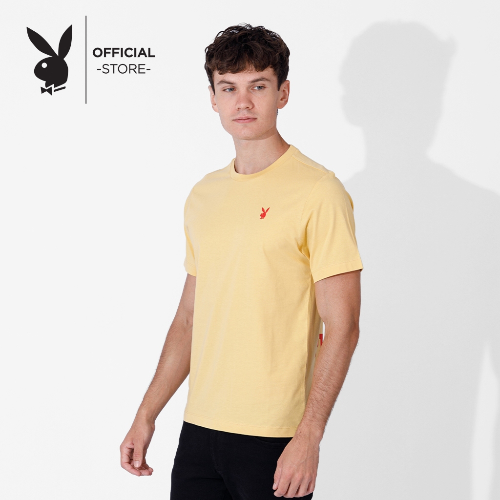PLAYBOY ORIGINALเสื้อผ้าผู้ชาย เสื้อยืด รุ่น P1MT245TB002YE