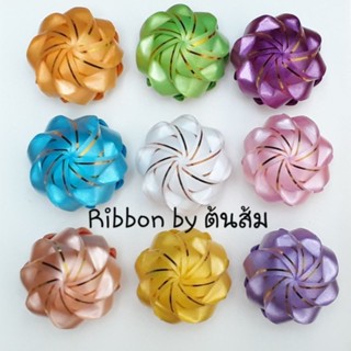 ตัวเปล่าเหรียญโปรยทานดอกมะลิขอบทอง