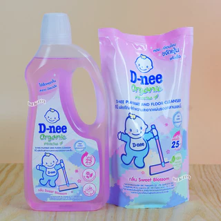 D-nee ดีนี่ ผลิตภัณฑ์ทำความสะอาดแผ่นรองคลานและพื้น น้ำยาถูพื้นเด็ก (800และ650 มล.) น้ำยาถูพื้น