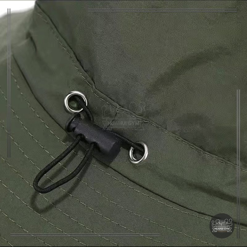 หมวกบักเก็ตกันน้ำ หมวกเดินป่า กันแดด ป้องกันรังสียูวี กันน้ํา กันฝน แบบแห้งเร็ว สบาย และระบายอากาศได้ - รูปที่ 5