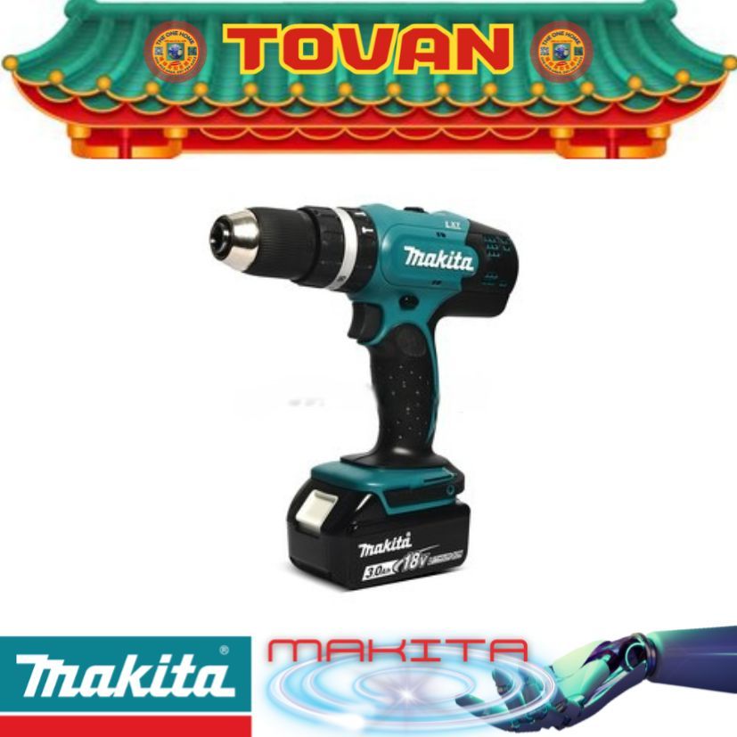 MAKITA รุ่น DHP453FX13 สว่านกระแทกไร้สาย 18 โวลต์ # ออก..ใบเสร็จ-ใบกำกับภาษี..ได้ครับ..