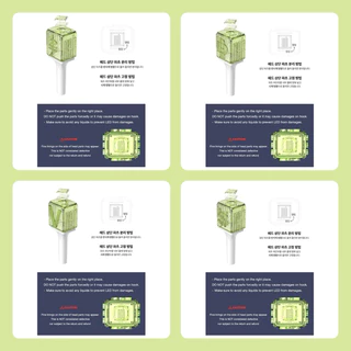แท่งไฟ NCT 127 / NCT Dream / WayV / NCT Wish official Light Stick (บงลูกคุณหนู) Ver.2 & Keyring & TOK