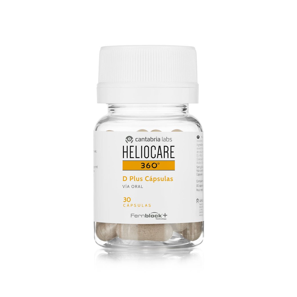 HELIOCARE 360º D Plus Capsules วิตามินกินกันแดด+แถม EXP.05/2026