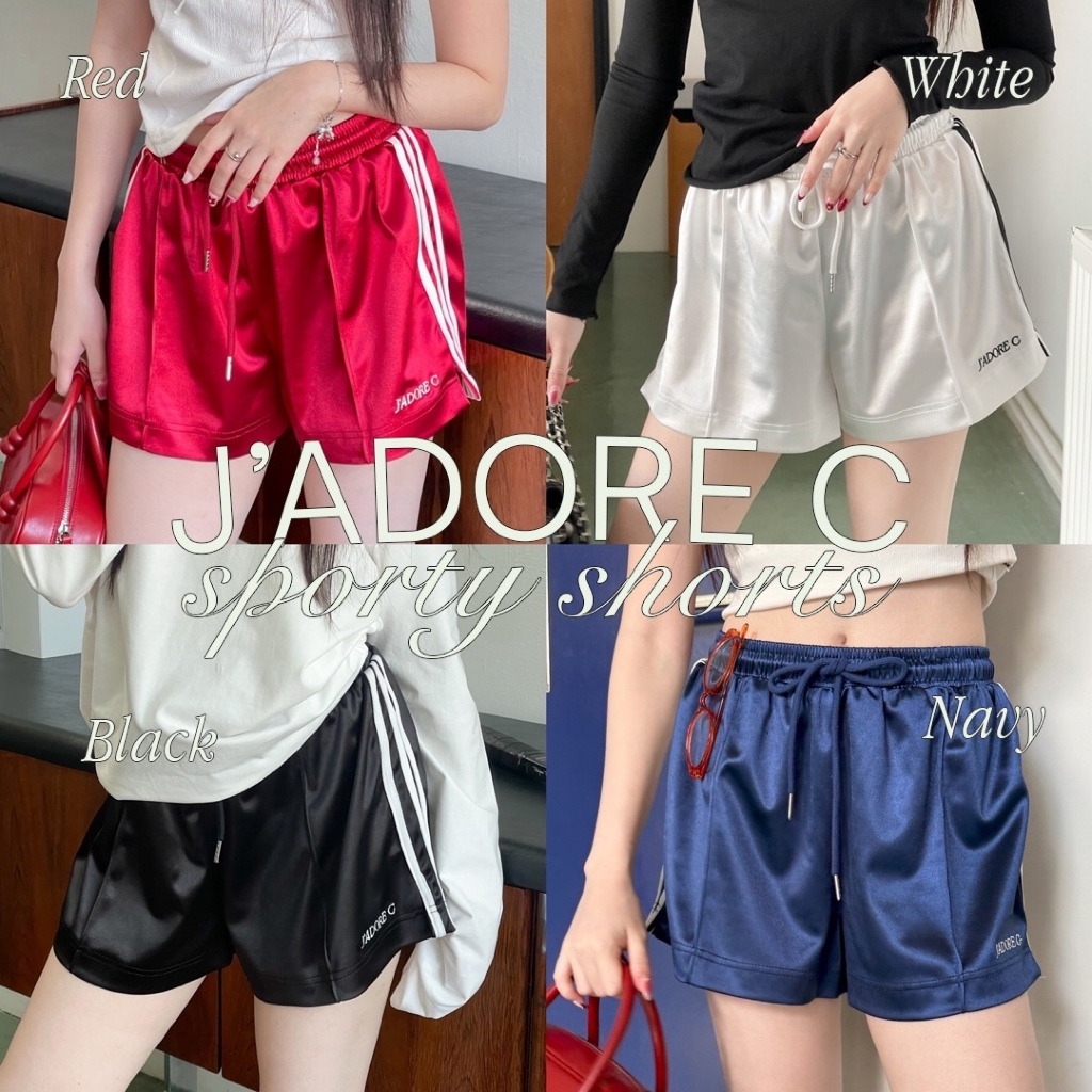 Choosedress A5598 J ADORE C Sporty Shorts กางเกงขาสั้นแถบข้าง