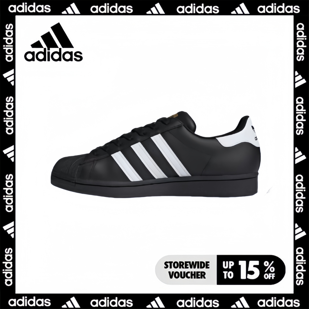 Adidas Shell toe low-top รองเท้าวิ่งน้ำหนักเบาระบายอากาศได้ไม่ลื่นและทนต่อการสึกหรอ
