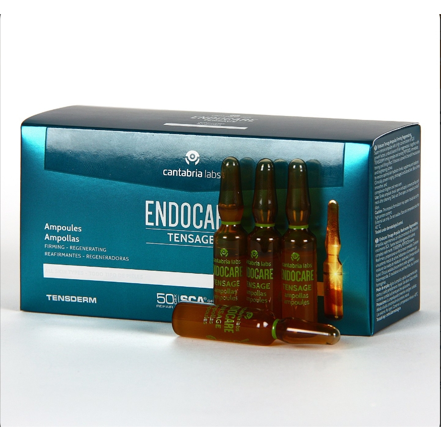 Endocare Tensage Ampollas Reafirmantes 10x2 ml +แถม (Exp 04/2028)ของแท้!!