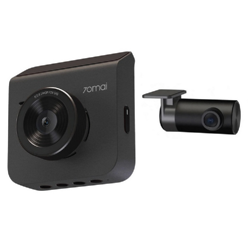 (A400-1 Set GRAY-T) เซตกล้องติดหน้ารถ 70mai Car Dash  3.6 ล้านพิกเซล