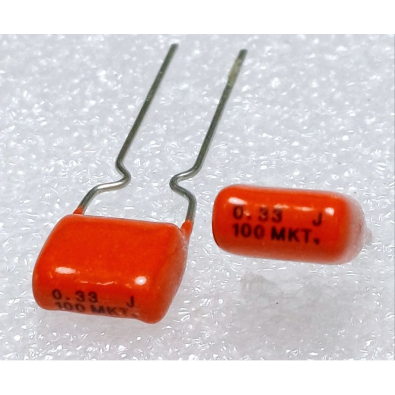 Philips MKT 365  0.33uf 334 330nf 100v (ราคา 4ตัว) Metallized polyester film capacitor ตัวเก็บประจุ 