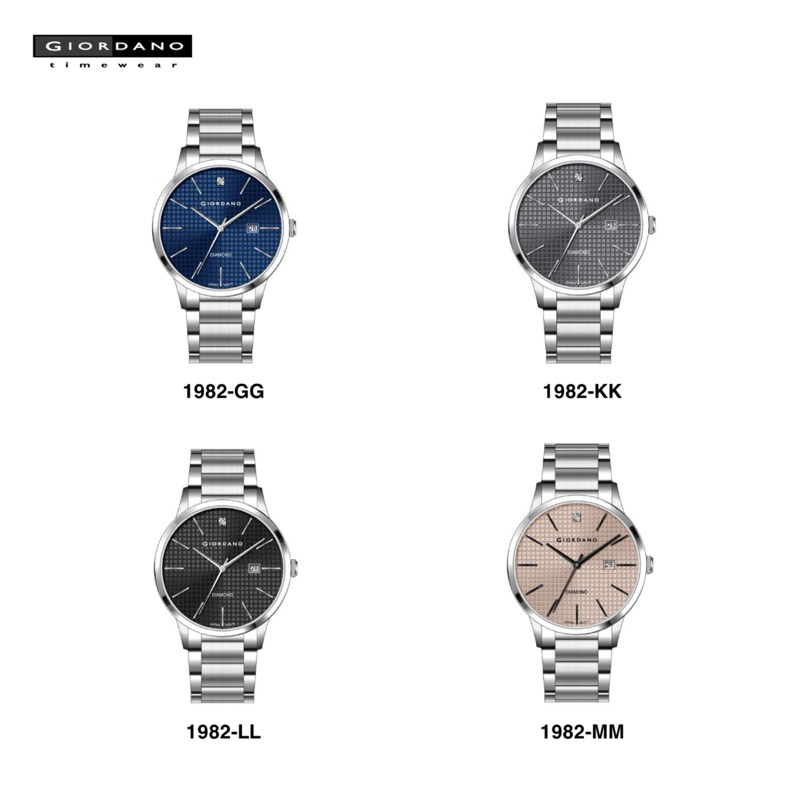 นาฬิกาGiordano รุ่น GD 1982 สำหรับผู้ชาย