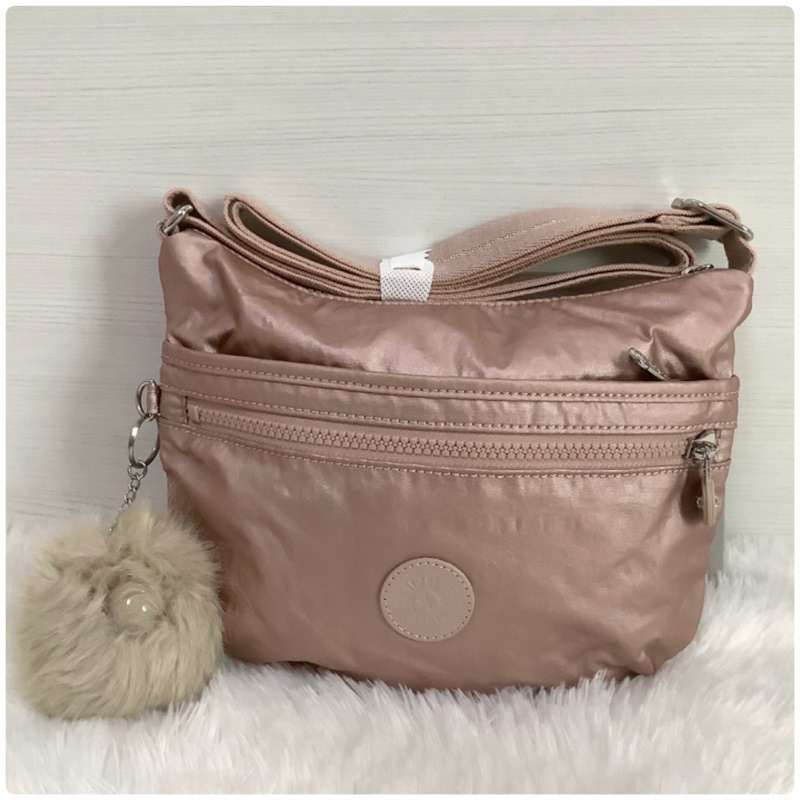 Kipling Arto S @ Metallic Blush ของแท้