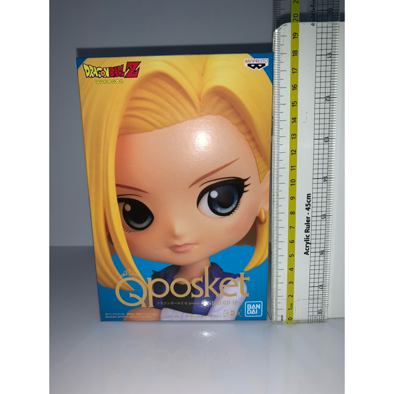 Qposket Dragon Ball Z - Android 18 (A) แท้ มือ 1
