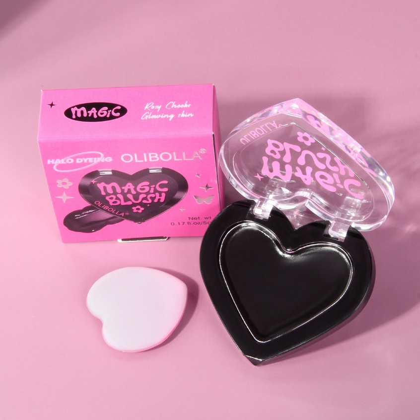 ถูก/แท้/มีไลฟ์ บลัชออน Blush PH Black Love บลัชดำซ้อก้าด เลิฟโพชั่น แก้มสวย ฉ่ำโกลว์ เนื้อลื่น เกลี่ยง่าย