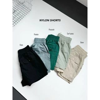 NYLON SHORTS - กางเกงขาสั้น ผ้าไนล่อน " บาง เบา ทน " (women/unisex)