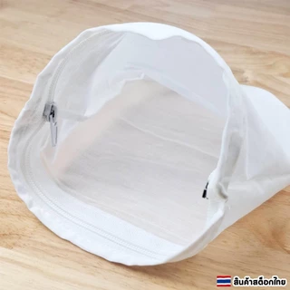 ถุงชงชา ถุงผ้าขาวบางสำหรับชงกรองชากาแฟ ถอดซักได้