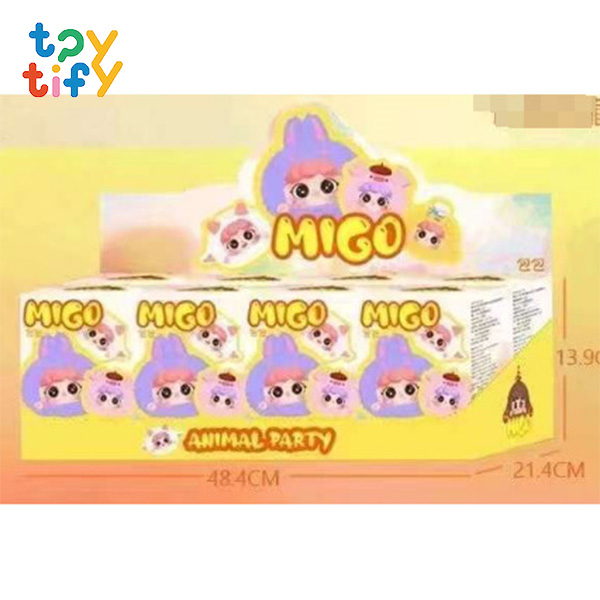 (ยกBox) พร้อมส่ง!! MIGO [V2] Animal Party Series-Zipper Yiwu First Rigorous มีหน้าร้าน