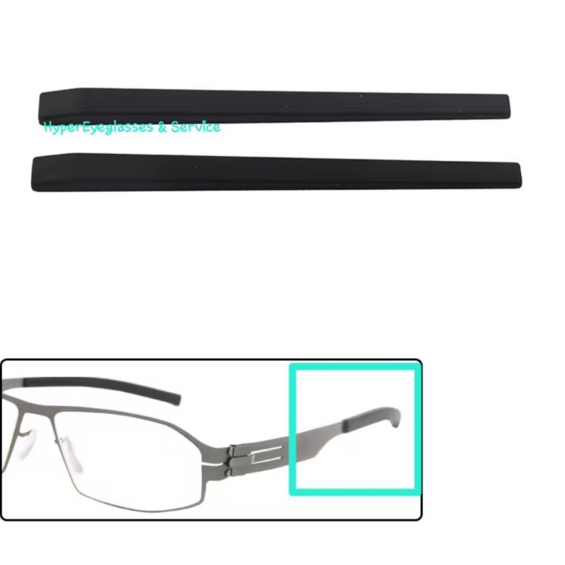 RubberTipsEyeglasse ขายางซิลิโคนic [Origi] 1 - 2คู่ อะไหล่ทดแทน