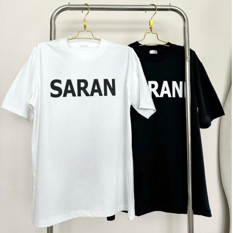 SR05 SARAN เสื้อยืดOversize Unisex