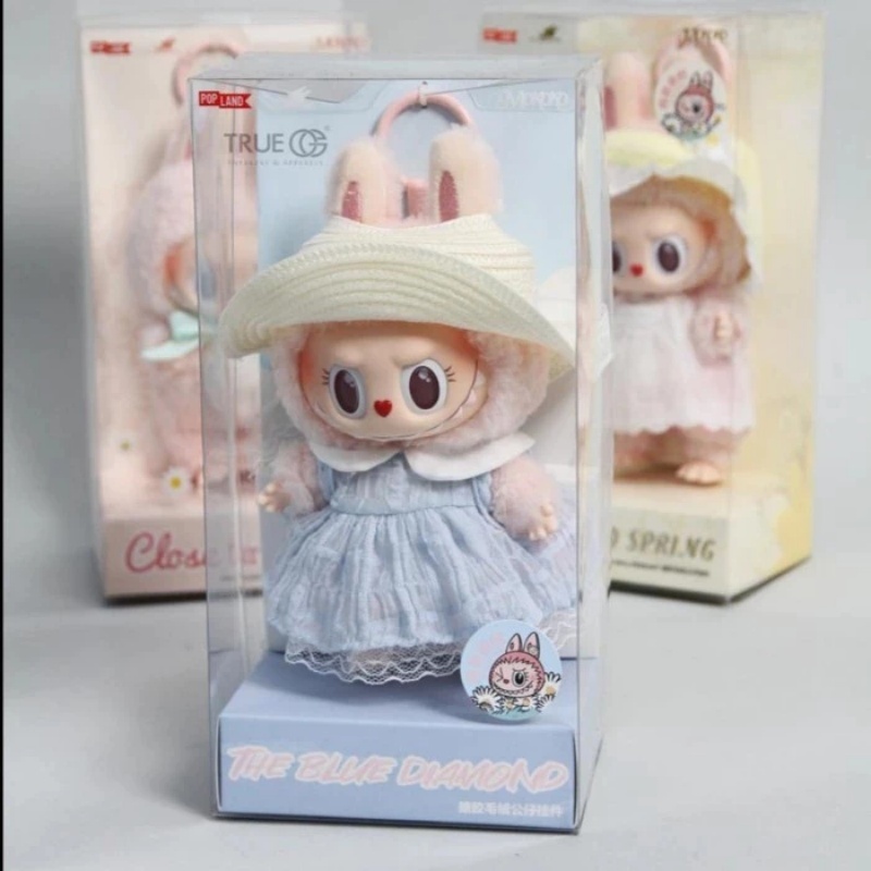 POPMART ของแท้ 100% MOKOKO V3 ตุ๊กตาตุ๊กตาตุ๊กตาจี้ตุ๊กตาโมโกะ V3