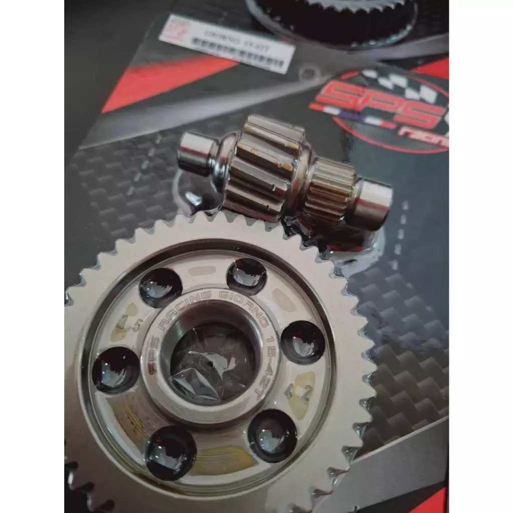 เฟืองท้ายคู่แต่ง SPS RACING สำหรับ Honda Giorno 125 4วาล์ว 2023 thumbnail 4