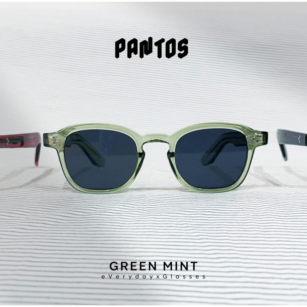 PANTOS Vintage แว่นกันแดด อะซิเตท แตกต่างในสไตล์วินเทจ คอลเลคชั่น หรูหรา รสนิยมดี