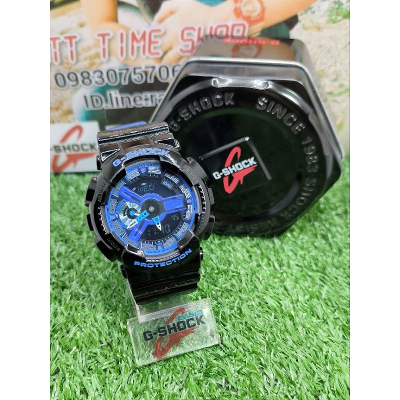 G-Shock มือสองรุ่น🖤GA-110LPA-1A💙