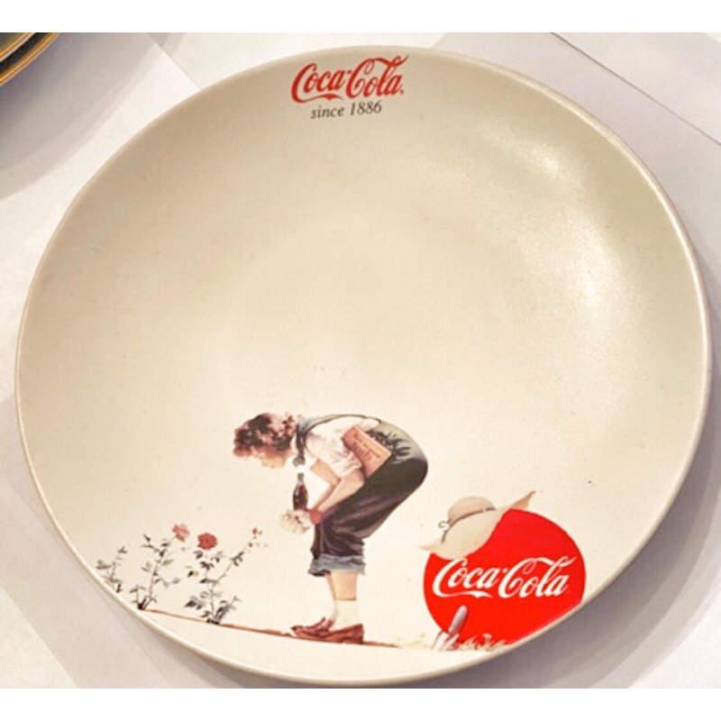 Coca-Cola จานเซรามิคของใหม่งานสะสม
