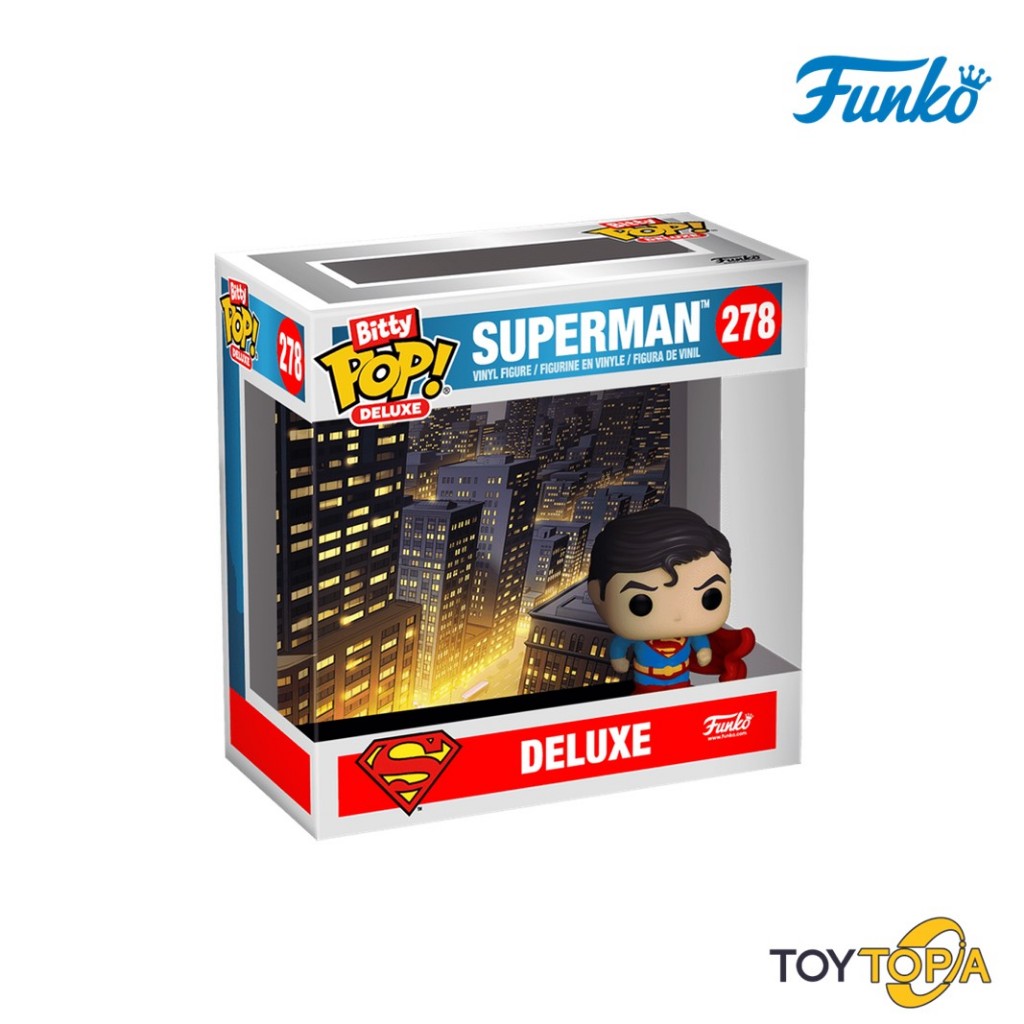 (81299) Superman (CityScape)(278) Bitty POP! Deluxe by Funko