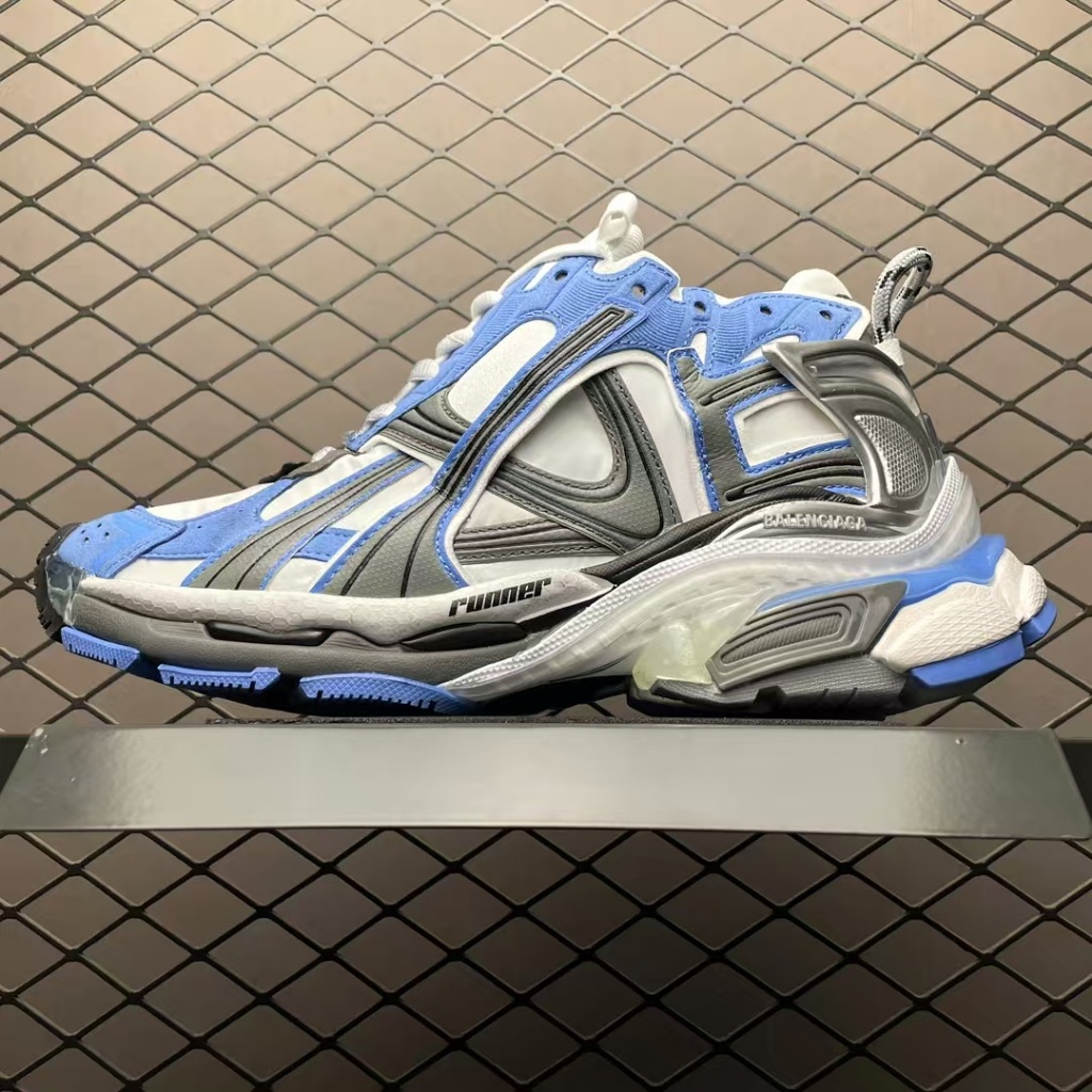 ผลิตภัณฑ์ถ่ายจริง  Balenciaga Runner รองเท้าผ้าใบ 55IFUU6