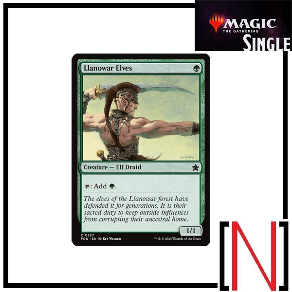 [MTG][Single][FDN] Llanowar Elves ระดับ Common [ภาษาอังกฤษ]