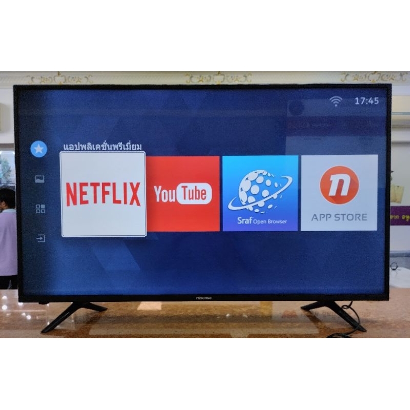 Hisense 4K UHD LED TV 43 นิ้ว Smart TV รุ่น 43N3000UW มือสอง