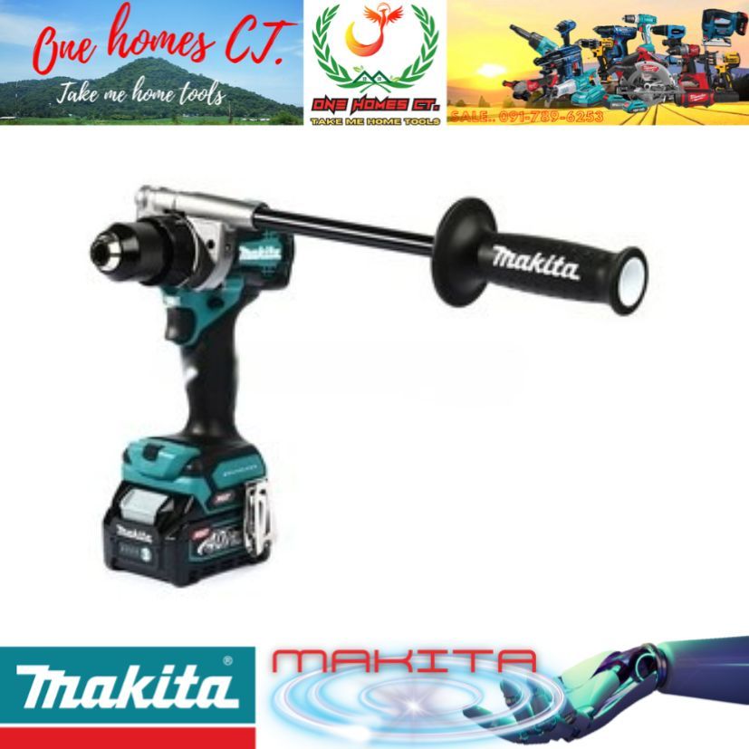 MAKITA สว่านไขควงไร้สาย 40 โวลต์ ขนาด 1/2 นิ้ว รุ่น DF001GD101 (สินค้ามีคุณภาพ..พร้อมจัดส่ง..) # ออก