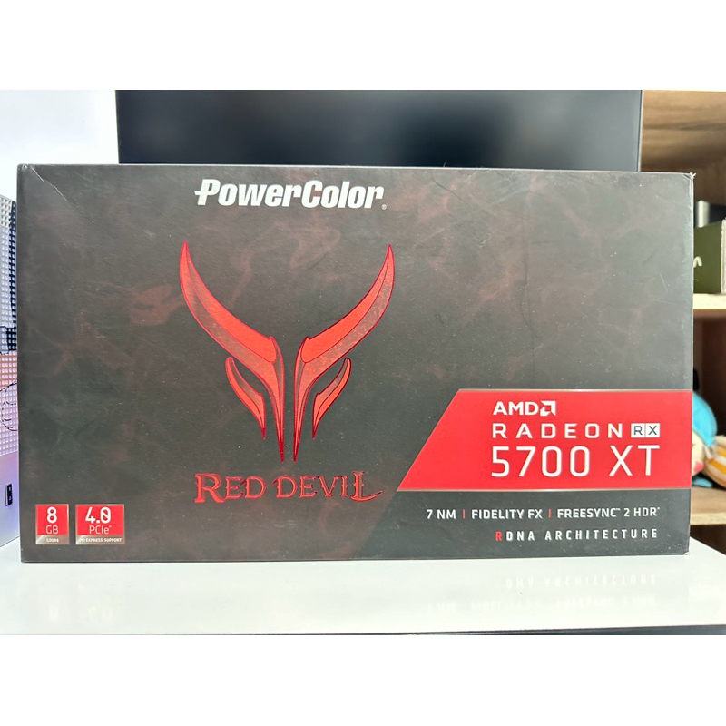 กล่องการ์ดจอ AMD RX5700XT สวยๆ