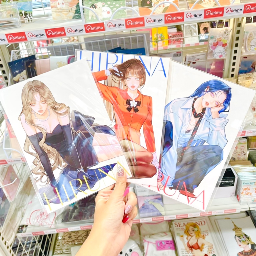 Postcard โปสการ์ด The Shinning Star Collection โปสการ์ด สวย ๆ มีลายให้เลือกมากมาย [HIRUNA]
