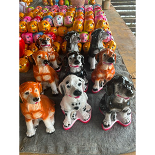 กระปุกออมสินน้องหมาไซต์XL(แตกเสียหายเปลี่ยนตัวใหม่ให้ฟรี)