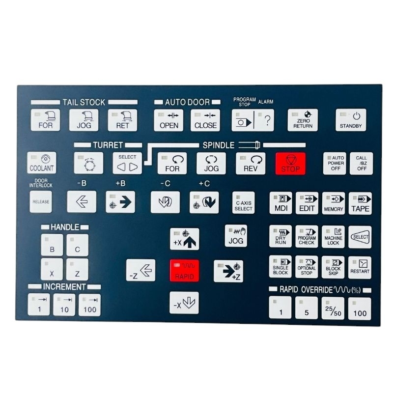 HYUNDAI KIA Wia SKT เครื่องกลึง CNC KIT400 KIT450 SKT15 SKT100 E200A SKT300 คีย์บอร์ดฟิล์ม SKT21 SKT