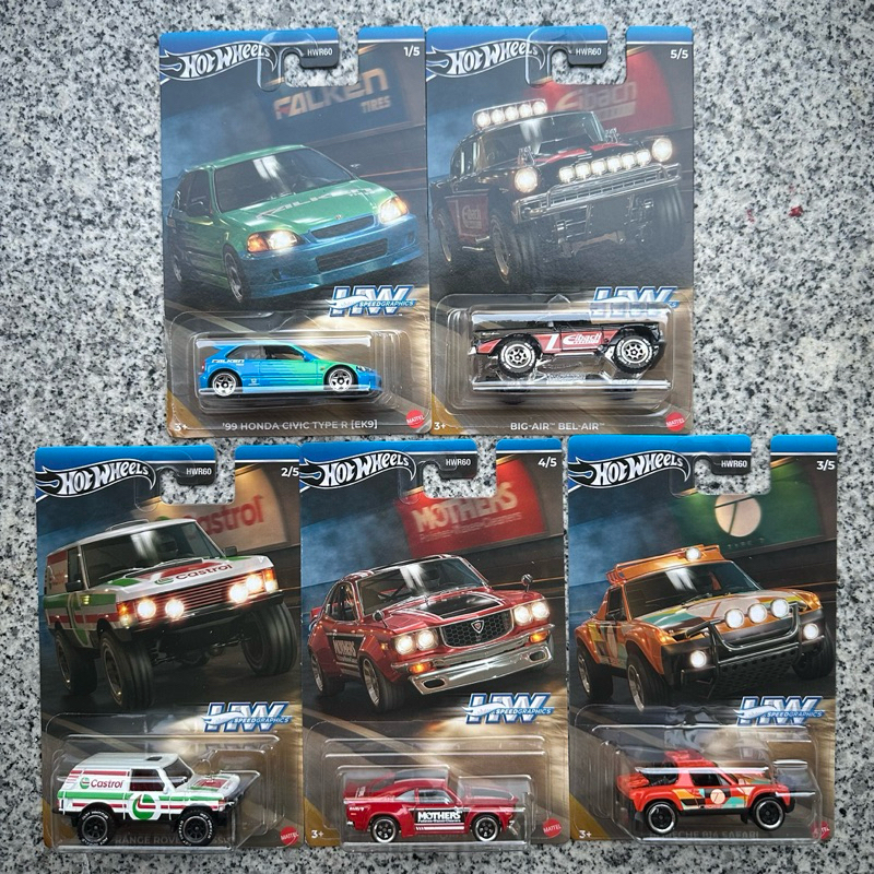 รถเหล็ก Hotwheels Set Hw Speed Graphics
