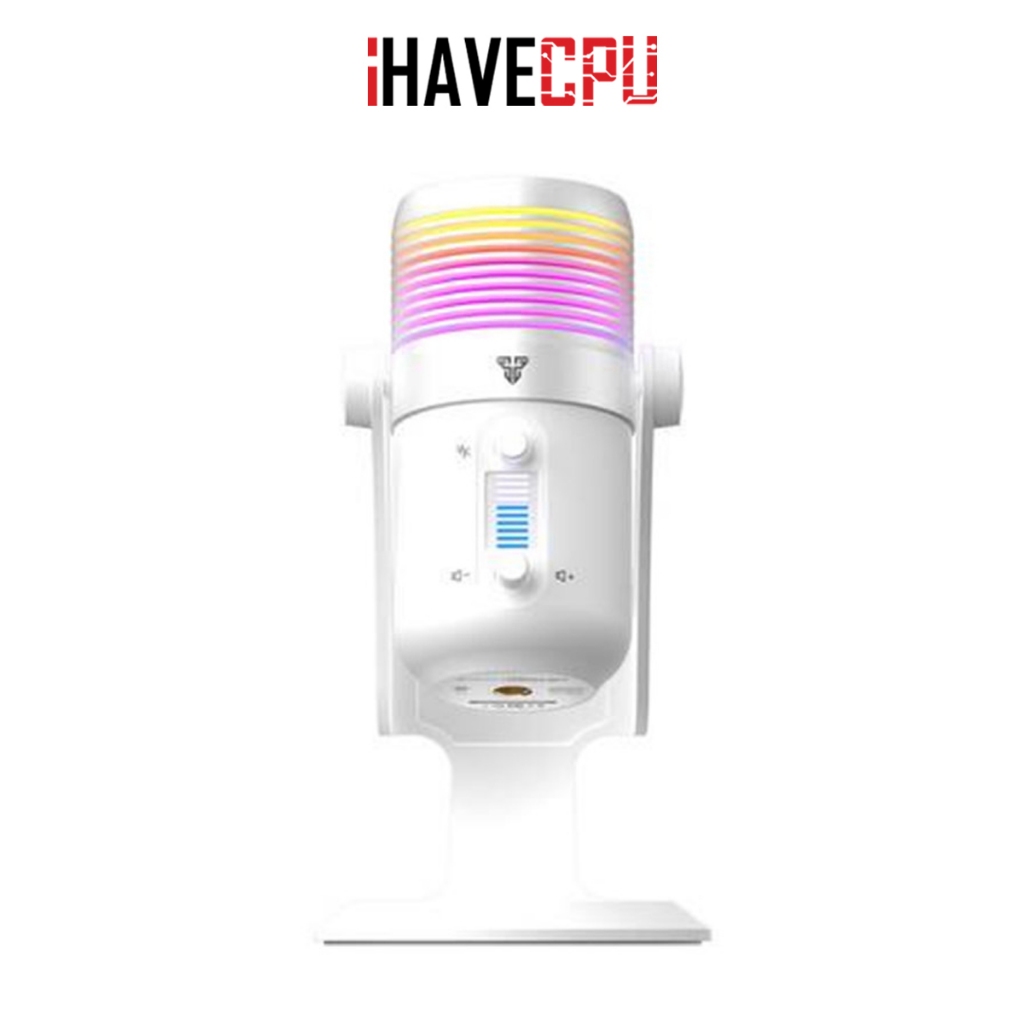 iHAVECPU MICROPHONE (ไมโครโฟน) FANTECH MCX03 LEVIOSA MAX (WHITE)