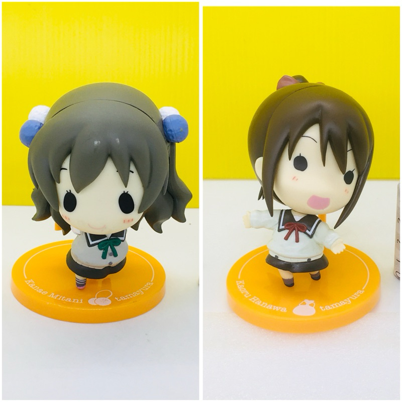 ( แท้ /มือ 2/ไม่มีกล่อง) HappyKuji Tamayura ~More Aggressive~: Mitani Kanae figure โมเดล หัวโต พร้อม
