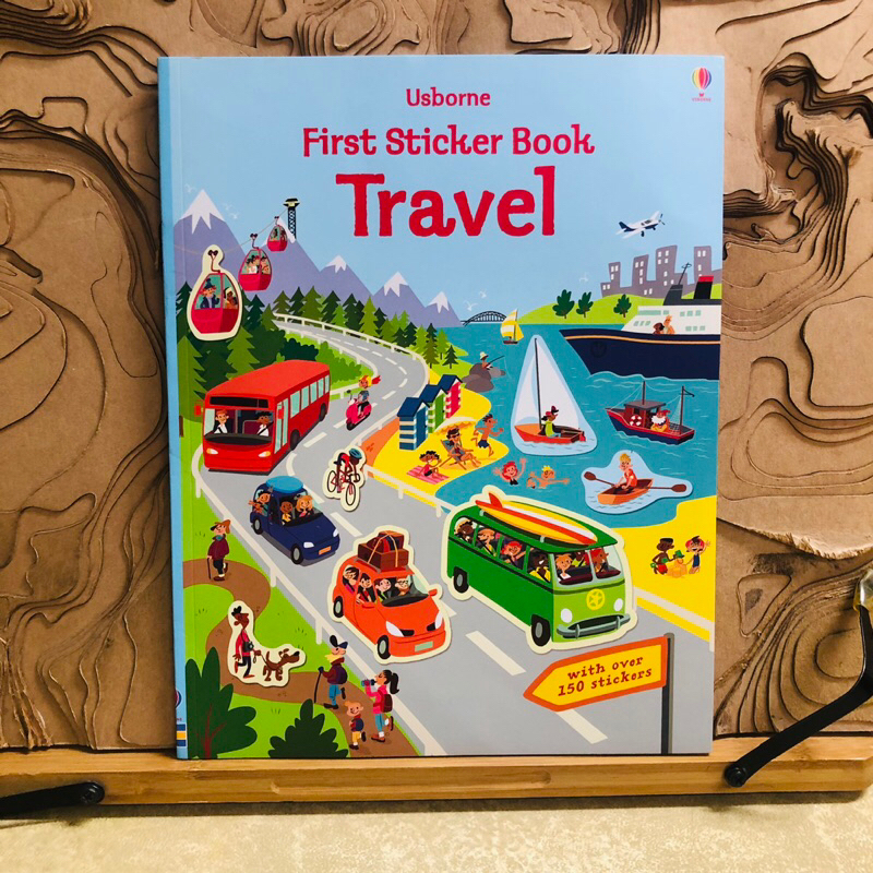 ต342 Usborne  First Sticker Book Travel