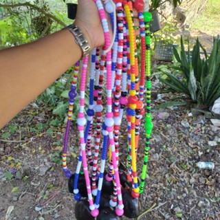 สร้อยคอวัวลูกโหนดแบบลูกปัด