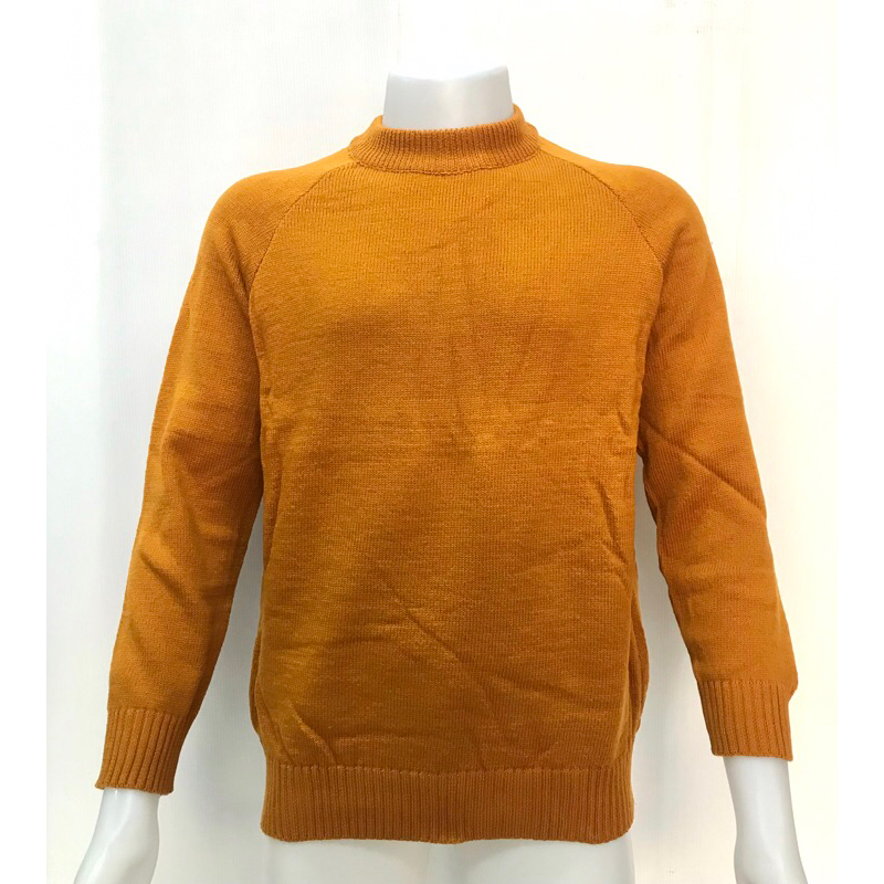 เสื้อไหมพรม อังสะไหมพรม แขนยาว สินค้ามี 3 สี สีพระราช,แก่นบวร,ส้มทอง (ราคาต่อตัว)