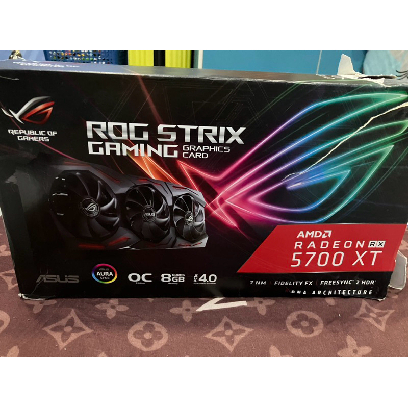 การ์ดจอมือ2 เอซุส rx5700xt