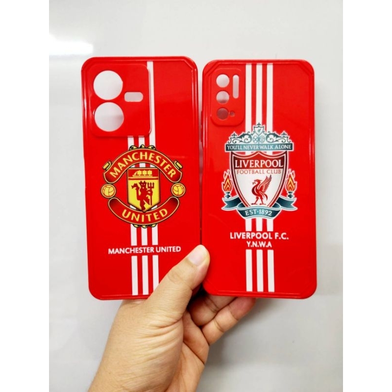 เคสสโมสรฟุตบอล TPU แมนยู ลิเวอร์พูล รุ่น Vivo V30(5g) V30pro Y100 Y27s Y27 (5g) Y03 Y18 พร้อมจัดส่ง